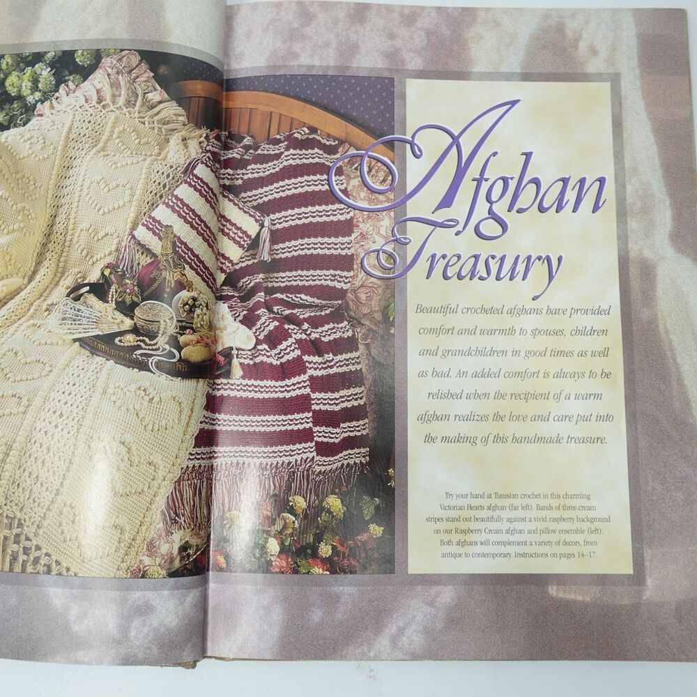 Grandmother's Favorite Crochet 1996 Patterns House of White Birches Hardcover - Picture 3 of 8